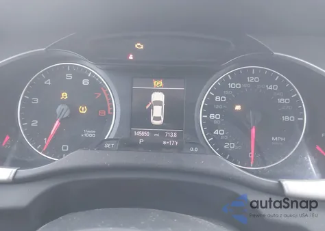 2012 Audi A4 2.0T Premium z USA, uszkodzony, nr VIN WAUFFAFL5CN014433